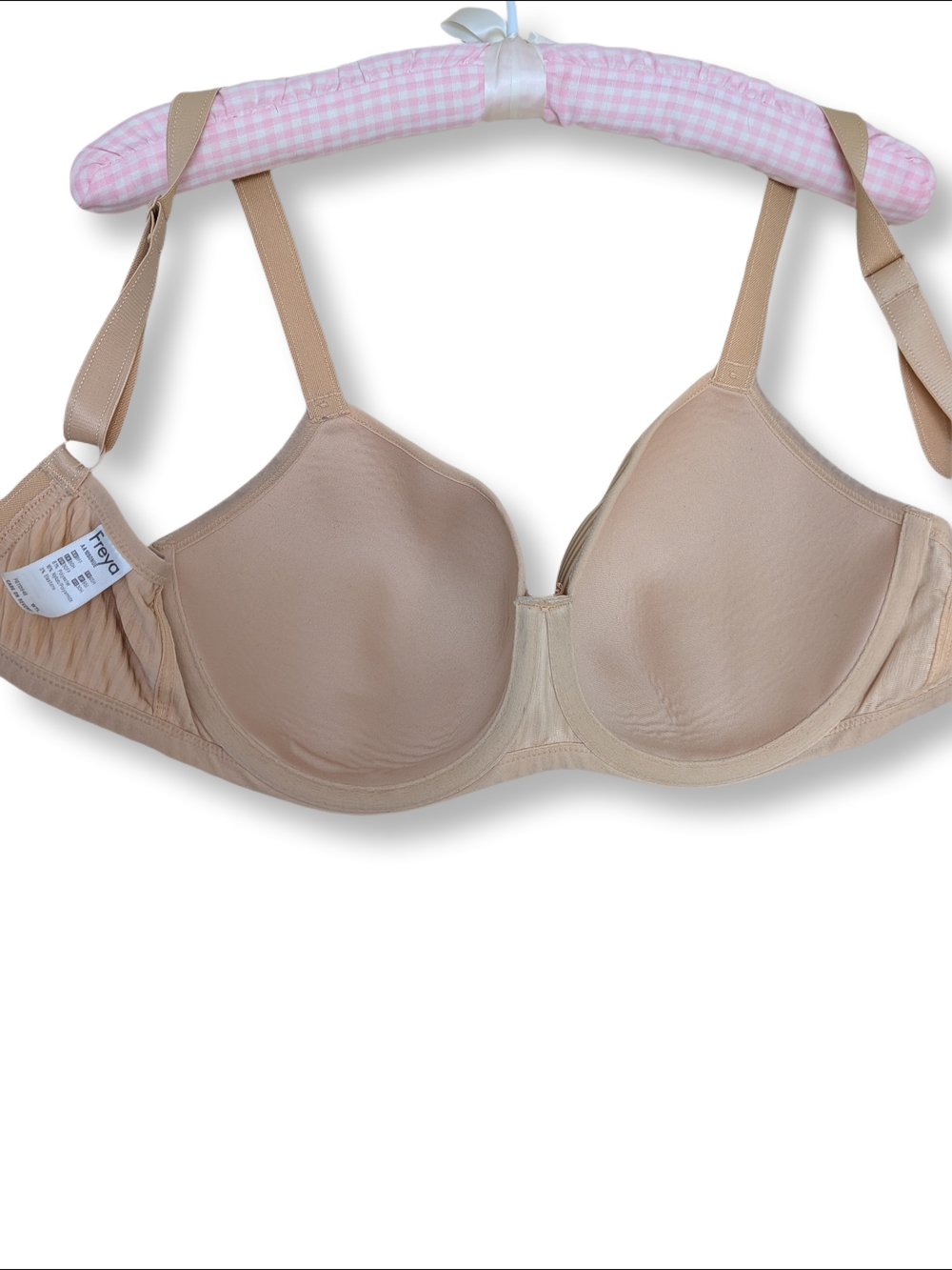 Freya Idol Underwire Moulded Balcony Bra Nude Tan Beige 30H AA1050 - Picture 6 of 13